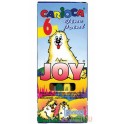 Canetas de Feltro Carioca Joy  Caixa c/ 6 Unidades