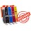 Conjunto 4 Tinteiros HP Compatíveis 364XL (Com Chip) Preto/Azul/Magenta/Amarelo
